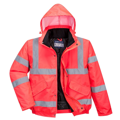 Portwest Hi-Vis Bomberjack (Rood) 1
