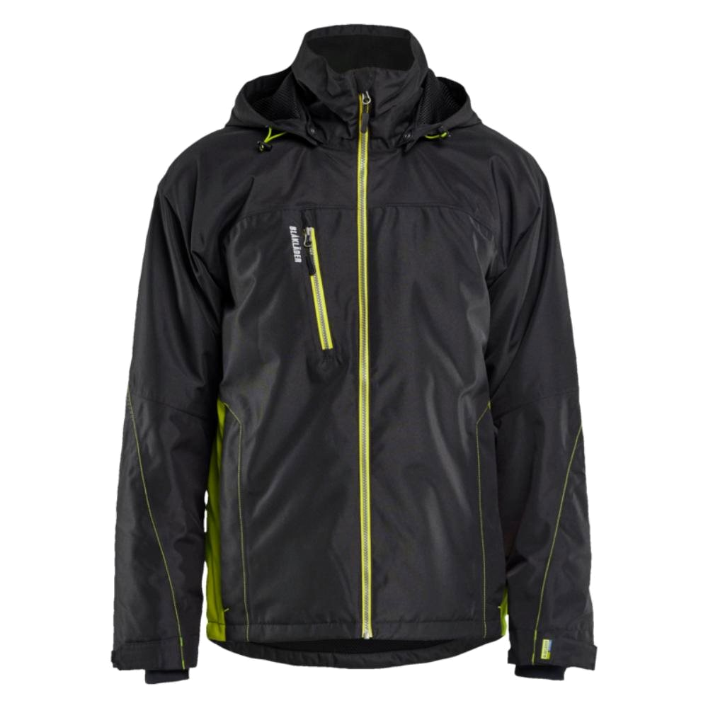 Blaklader Lichte winterjas 4890-1977 (Zwart/Hi-Vis Geel) 1