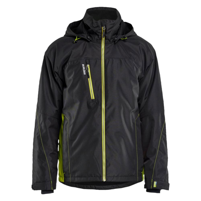 Blaklader Lichte winterjas 4890-1977 (Zwart/Hi-Vis Geel) 1