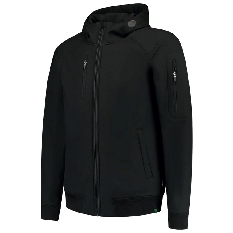 Tricorp Softshell Bomber Capuchon RE2050 (Zwart) 1