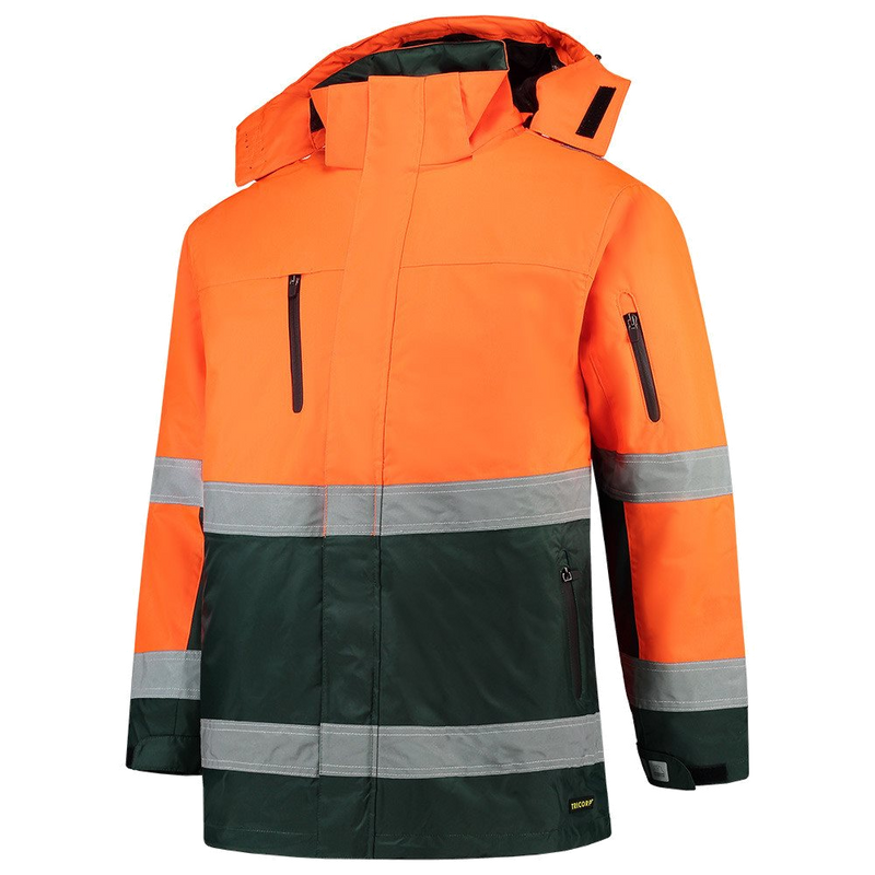 Tricorp Parka ISO20471 Bicolor 403004 (Oranje/groen) 1