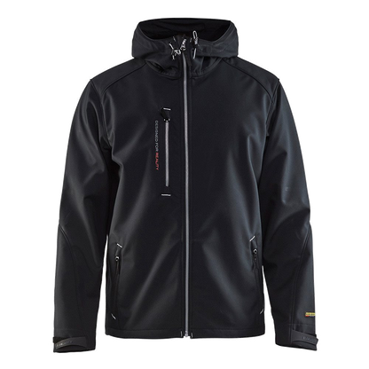 Blaklader Softshell Jack 4949-2517 (Zwart/Zilver) 1