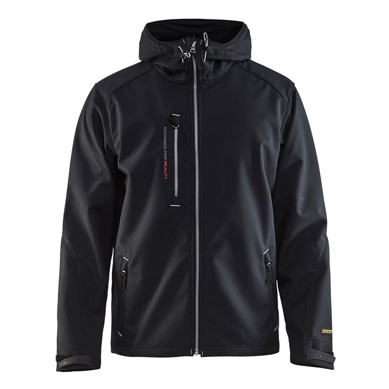 Blaklader Softshell Jack 4949-2517 (Zwart/Zilver) 1