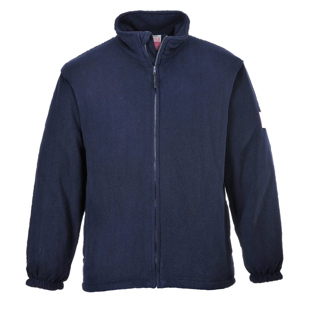 Portwest FR/AS Fleece Jack (Navy) 1
