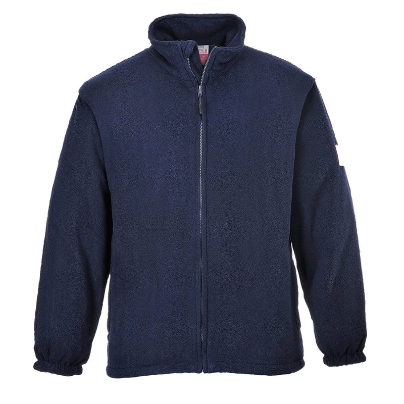 Portwest FR/AS Fleece Jack (Navy) 1