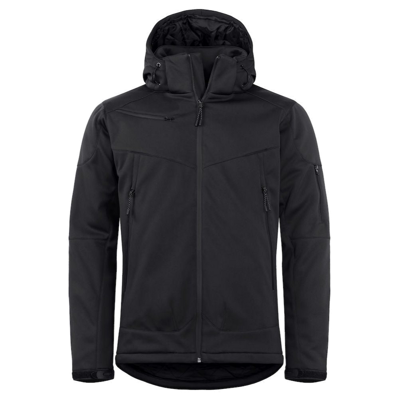 Clique Grayland Winter Softshell (Zwart) 1