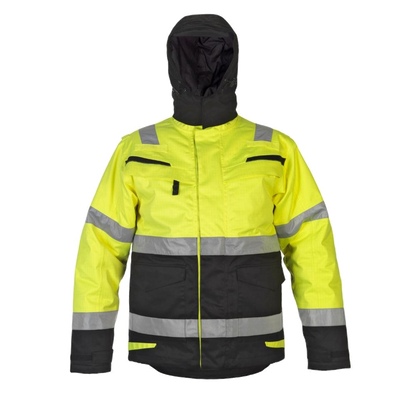 Hydrowear Matlock Winterparka FRAS 043715YB (Geel/Zwart) 1