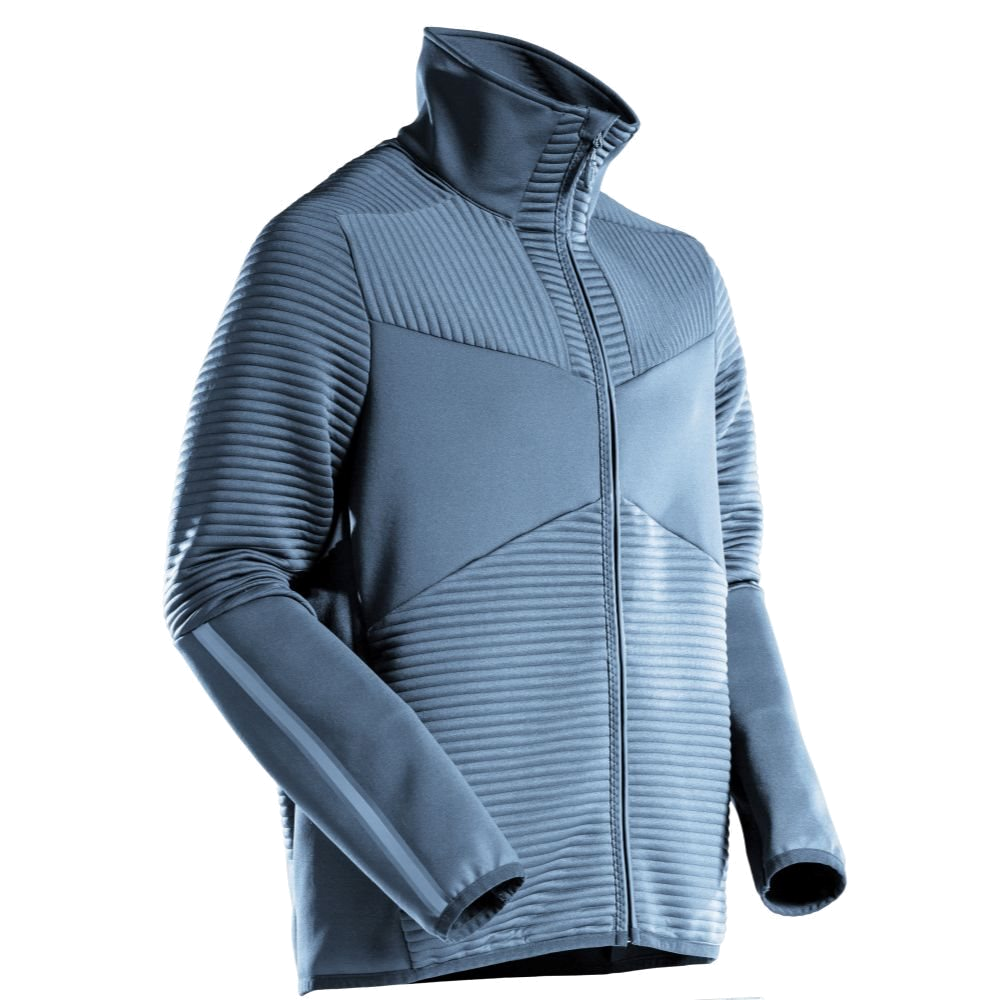 Mascot Customized Fleecetrui Met Rits (Steenblauw) 1