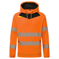 Portwest DX4 Hi-Vis Overhead Hoodie (Oranje/Zwart) 1