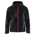 Blaklader Softshell Jack 4949-2517 (Zwart/Rood) 1