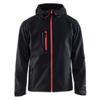 Blaklader Softshell Jack 4949-2517 (Zwart/Rood) 1