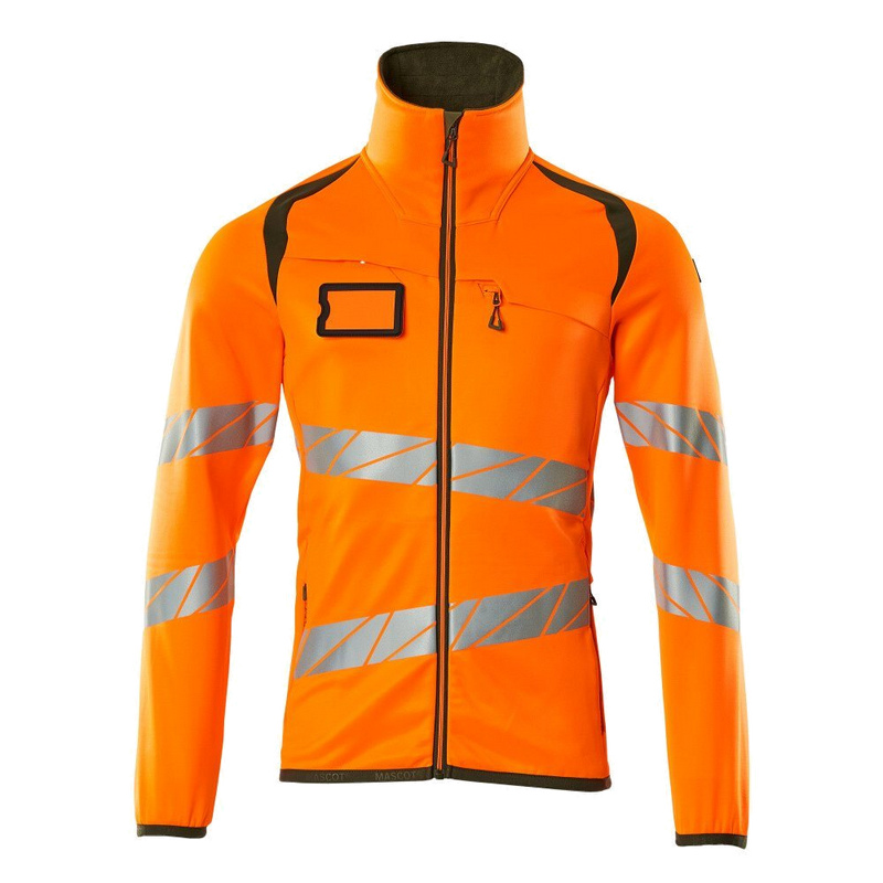 Mascot Accelerate Safe Fleecevest (Oranje/Mosgroen) 1