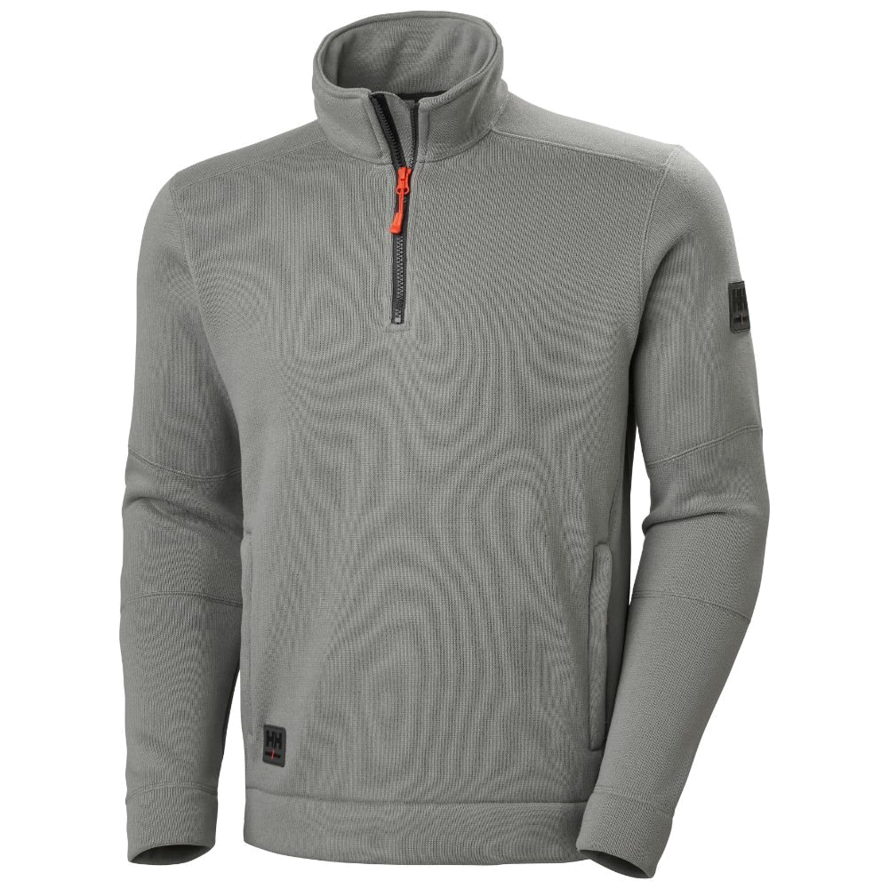 Helly Hansen Kensington 1/2 Zip Knitted (Grijs Melange) 1