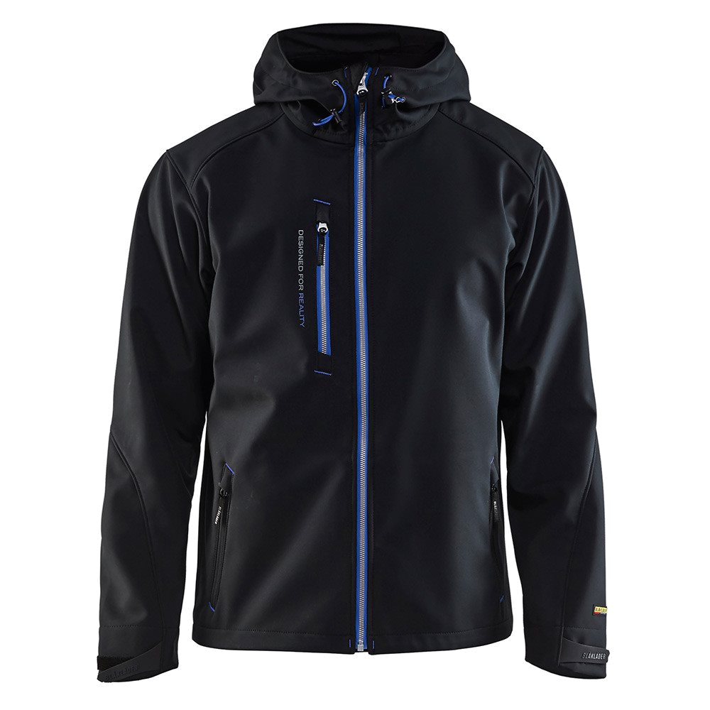Blaklader Softshell Jack 4949-2517 (Zwart/Kobaltblauw) 1