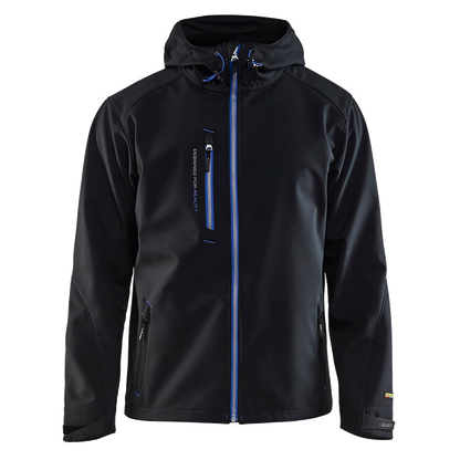 Blaklader Softshell Jack 4949-2517 (Zwart/Kobaltblauw) 1