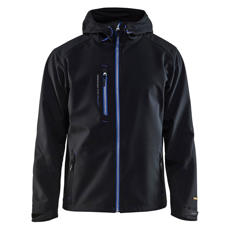 Blaklader Softshell Jack 4949-2517 (Zwart/Kobaltblauw) 1