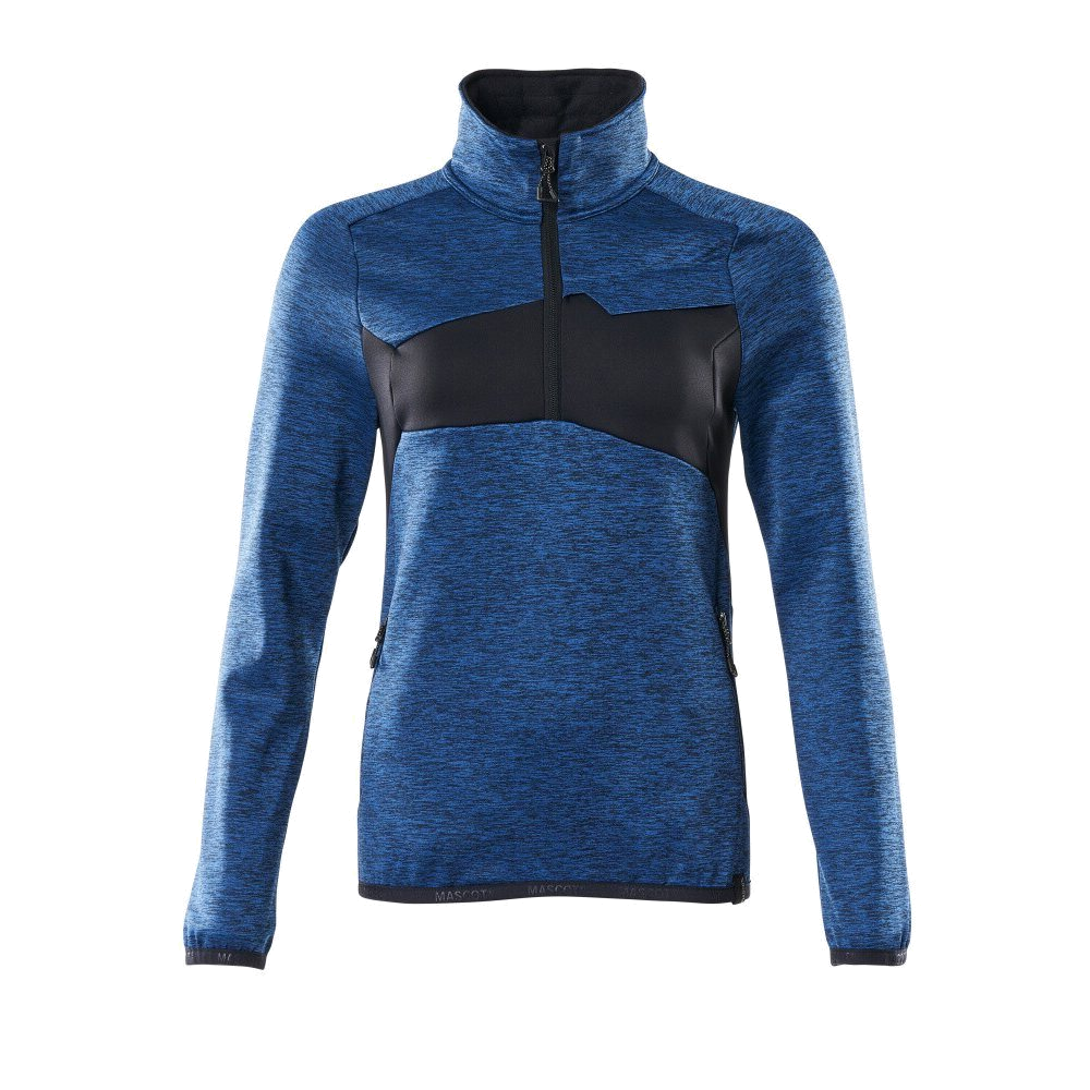 Mascot Dames Fleecetrui Halve Rits (Kobaltblauw/Navy) 4