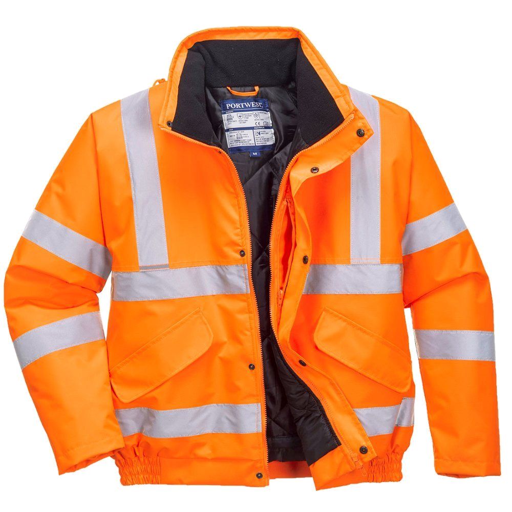 Portwest Hi-Vis Bomberjack RIS (Oranje) 1