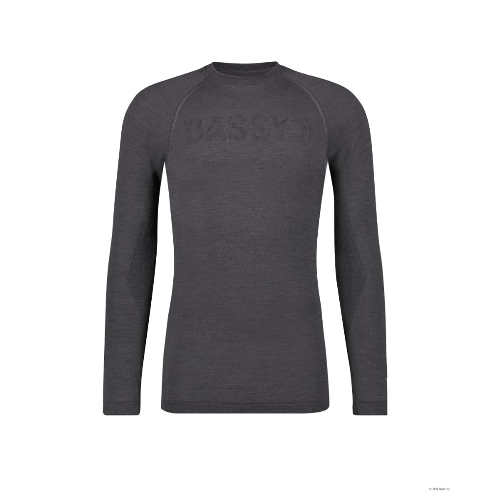 Dassy Theodor Thermoshirtlange mouwen (Antraciet) 1