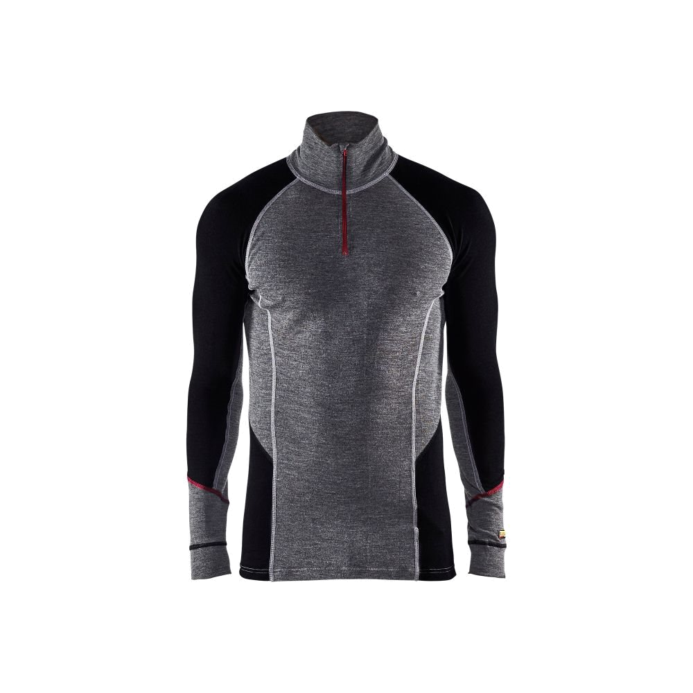 Blaklader Shirt HZ XWarm 4699-1736 (9699 MGrijs/Zwart) 1