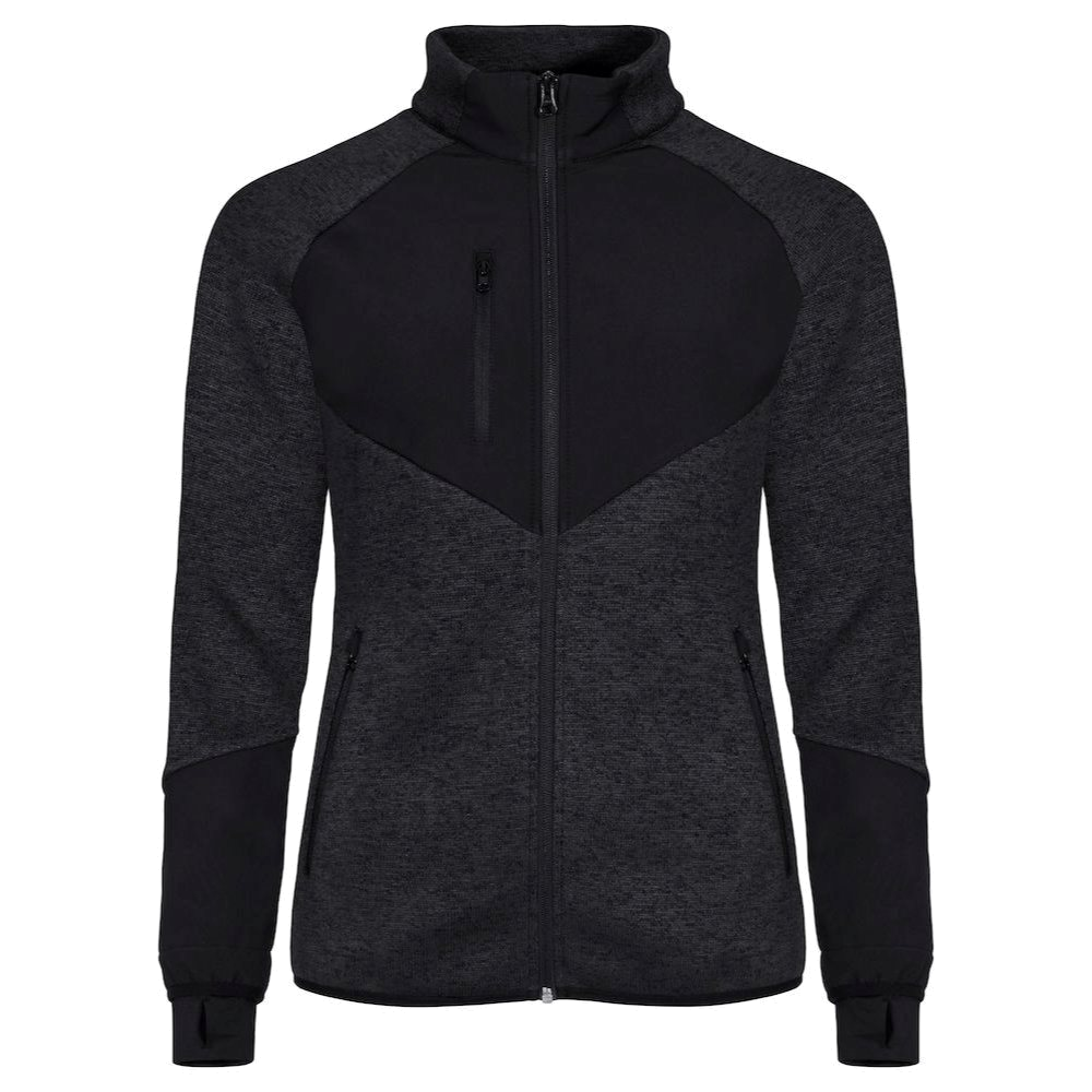 Clique Haines Fleece Jacket Dames (Zwart) 1