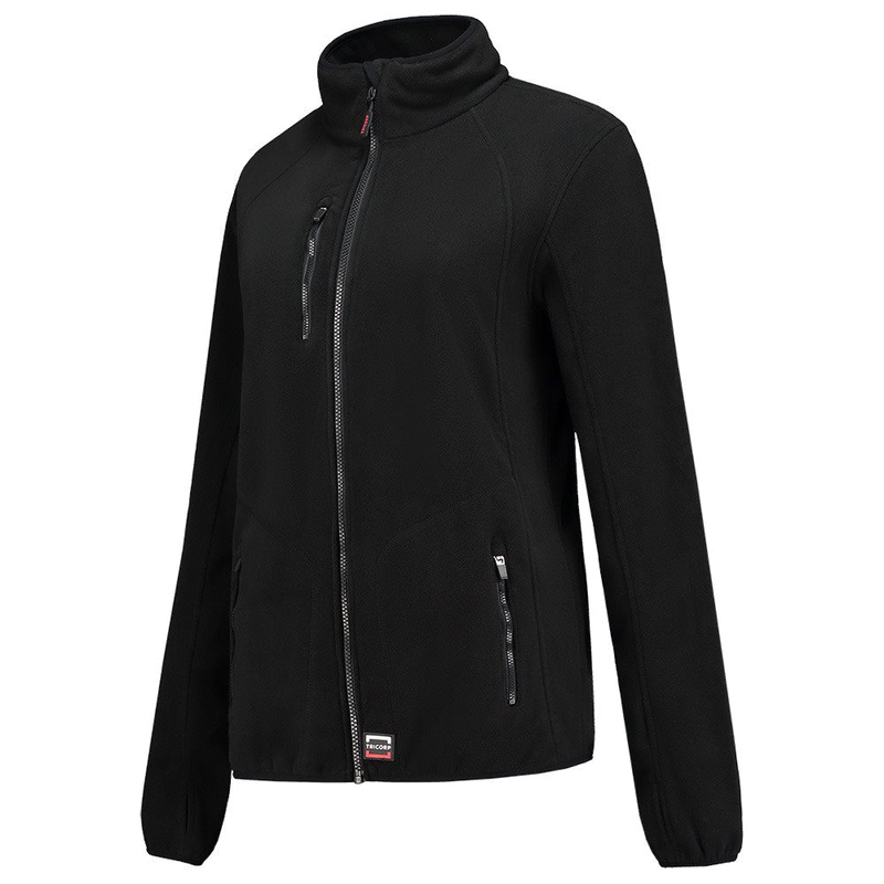 Tricorp Dames Sweatvest Fleece Luxe (Zwart) 1