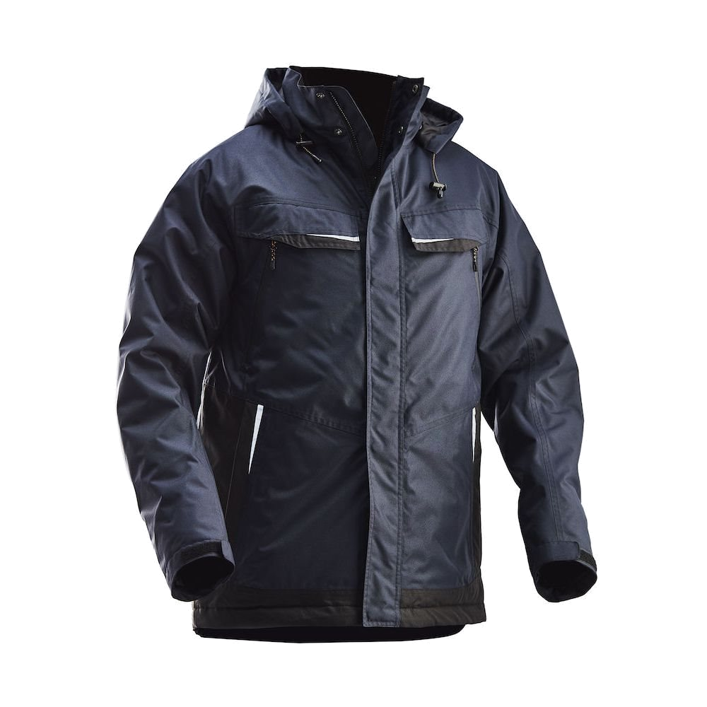 Jobman Practical Winterjas (Navy/Zwart) 1