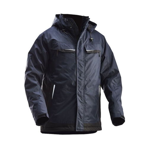 Jobman Practical Winterjas (Navy/Zwart) 1
