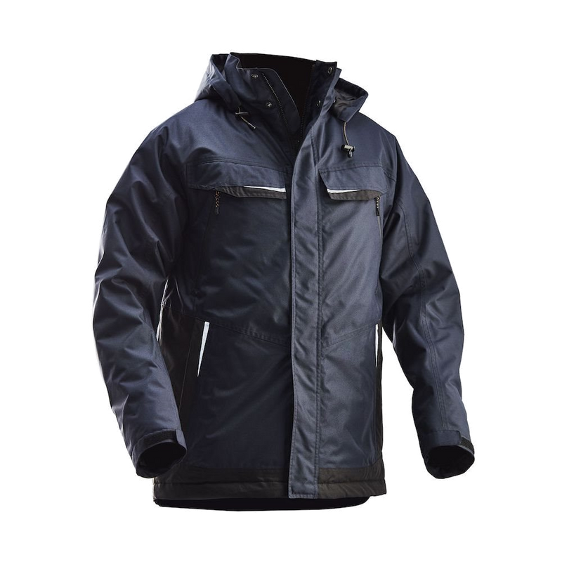 Jobman Practical Winterjas (Navy/Zwart) 1
