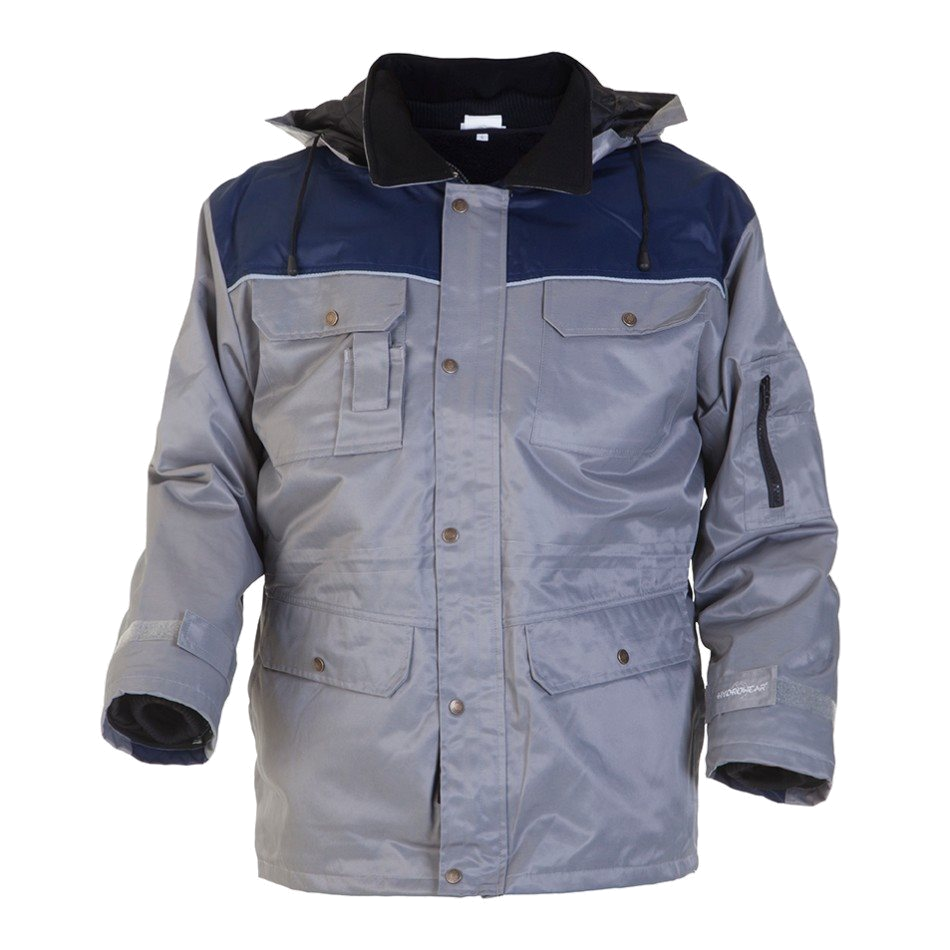 Hydrowear Peest Parka Beaver 041080 (Grijs/Navy) 1