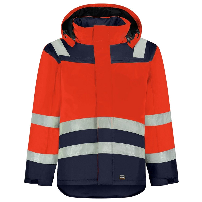Tricorp Midi Parka High Vis Bicolor (Rood/Navy) 1
