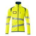 Mascot Accelerate Safe Fleecevest (Geel/Donkerpetrol) 1