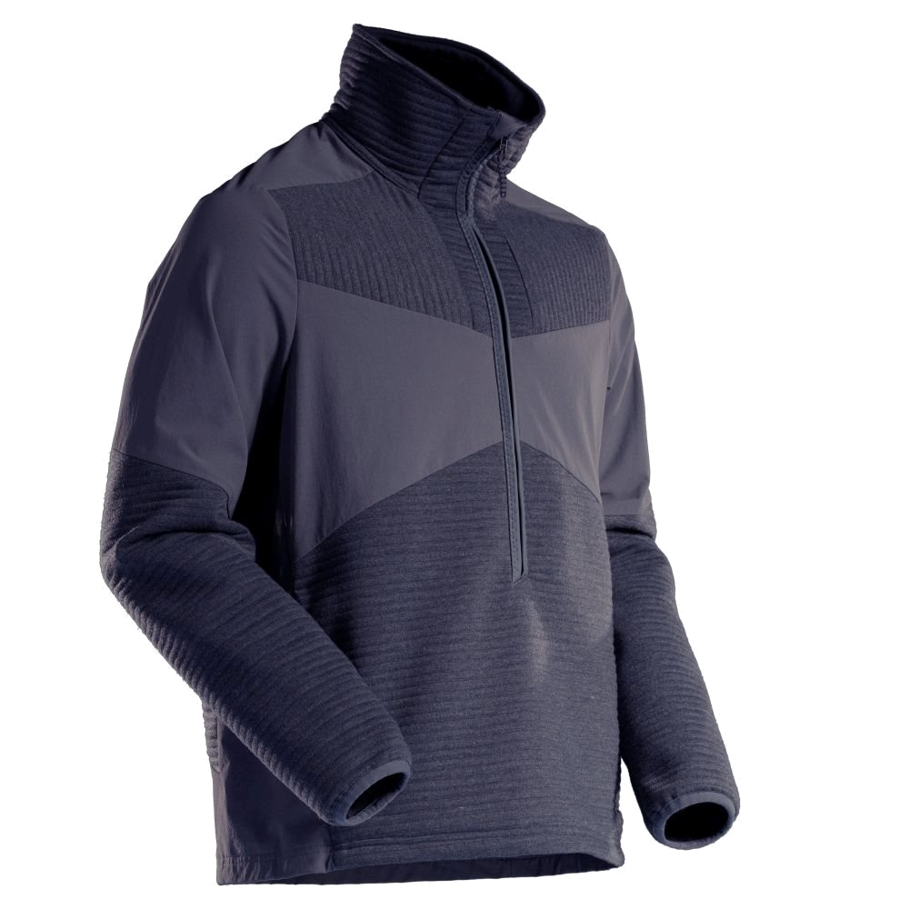 Mascot Cust Fleece Zip (Dnavy) 1