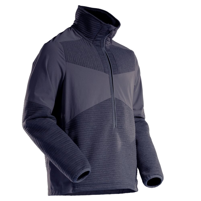 Mascot Cust Fleece Zip (Dnavy) 1