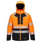 Portwest DX4 Hi-Vis Class 2 Winter Jacket (Oranje/Zwart) 1