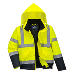 Portwest Hi-Vis Bicolor Bomberjack (Geel/Navy) 1