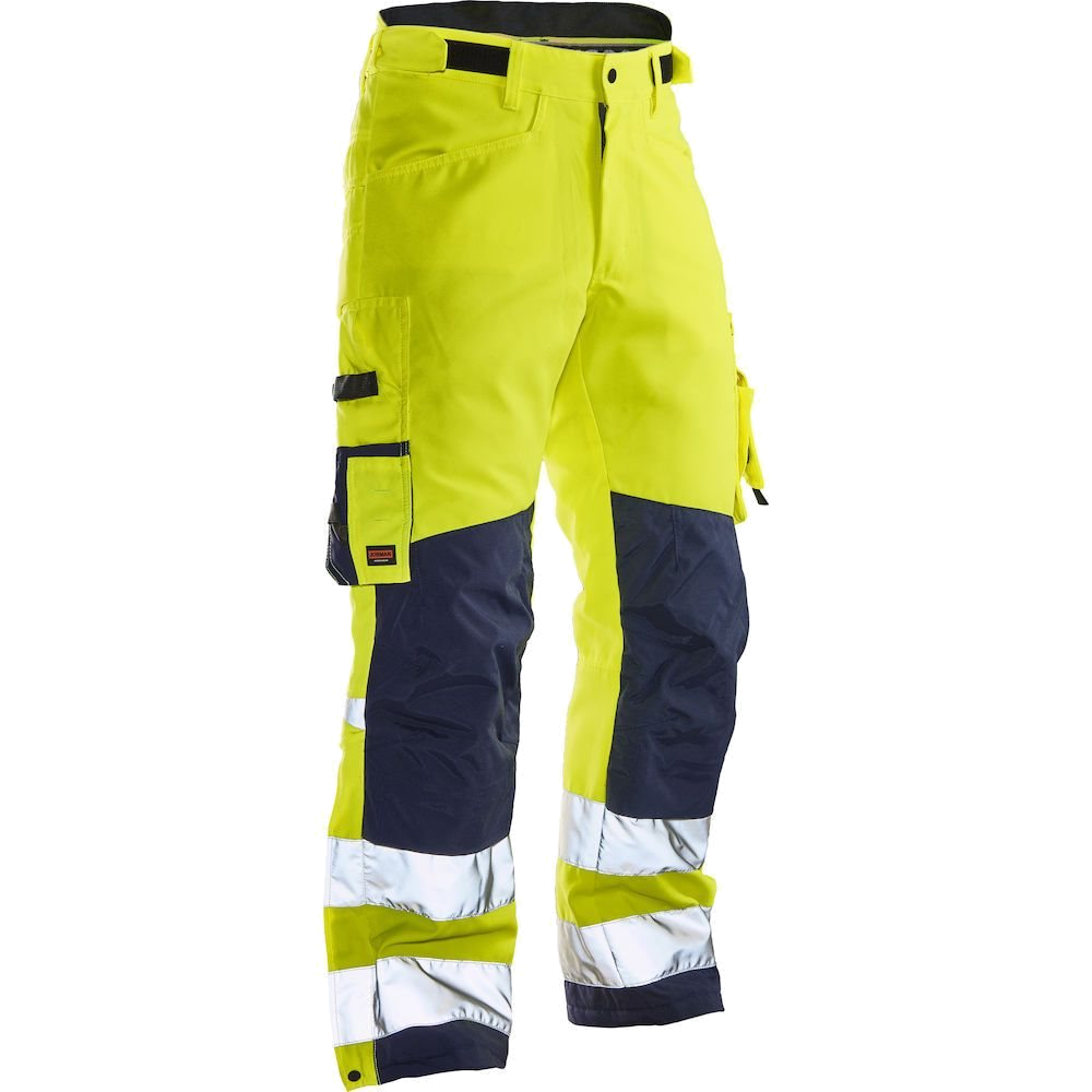 Jobman 2236 Winter Broek STAR CL.2 (Geel/Navy) 1