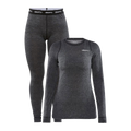 Craft Core Wool Merino Set Dames (998000 Zwart Melange) 1