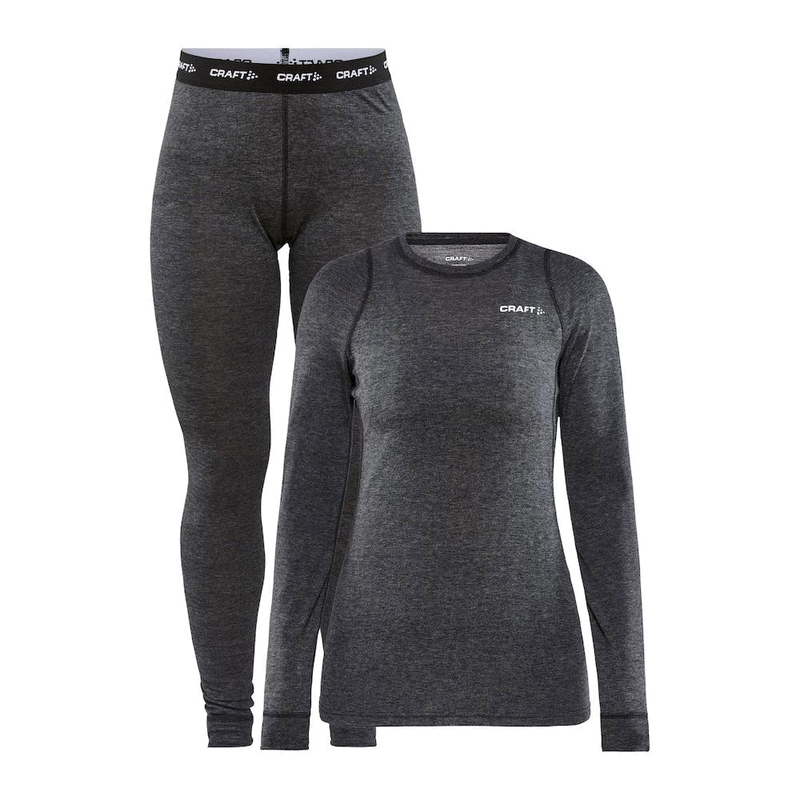 Craft Core Wool Merino Set Dames (998000 Zwart Melange) 1