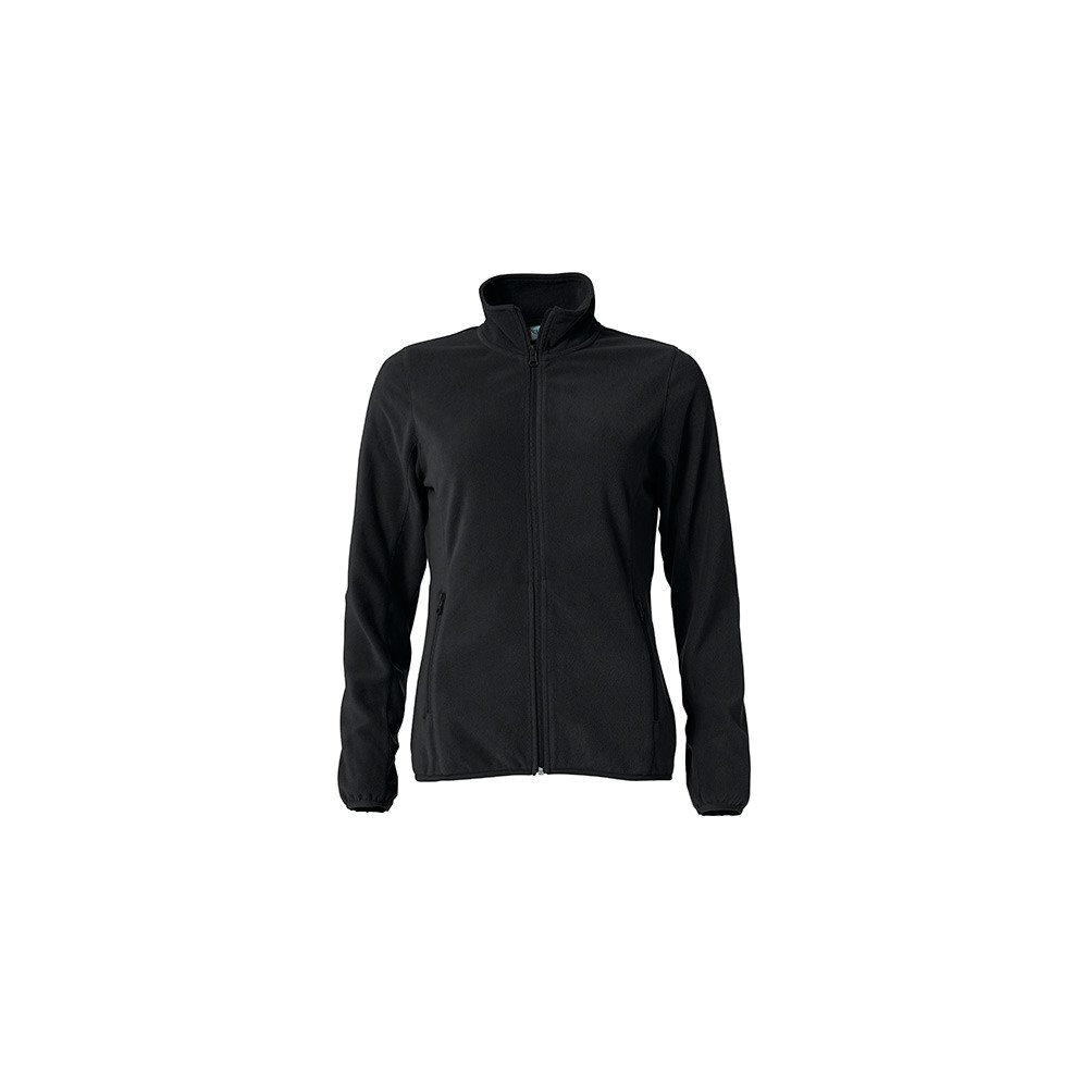 Clique Basic Micro Fleece Jacket Dames (Zwart) 1