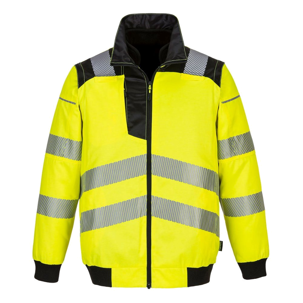 Portwest PW3 3in1 Pilot Jacket (Geel/Zwart) 1