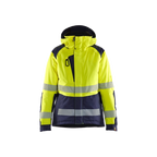 Blaklader Dames Winterjas High Vis (Geel/Navy) 1