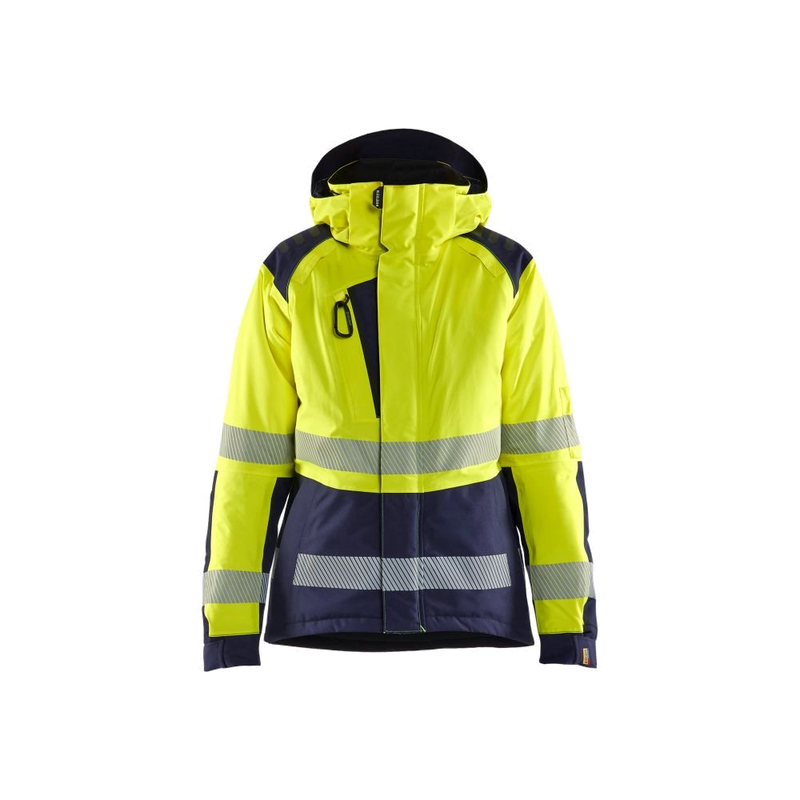 Blaklader Dames Winterjas High Vis (Geel/Navy) 1