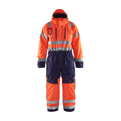 Blaklader Winteroverall HiVis 6763-1977 (5389 Oran/Navy) 1