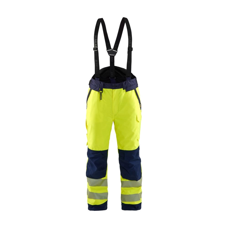 Blaklader Winterwerkbroek High Vis (Geel/Navy) 1