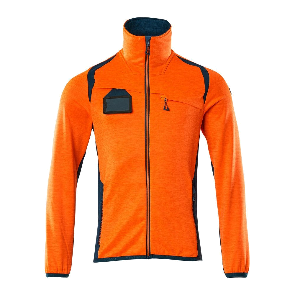 Mascot Accelerate Safe Fleecevest (Oranje/Donkerpetrol) 1