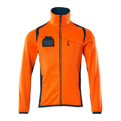 Mascot Accelerate Safe Fleecevest (Oranje/Donkerpetrol) 1