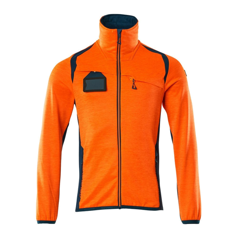 Mascot Accelerate Safe Fleecevest (Oranje/Donkerpetrol) 1