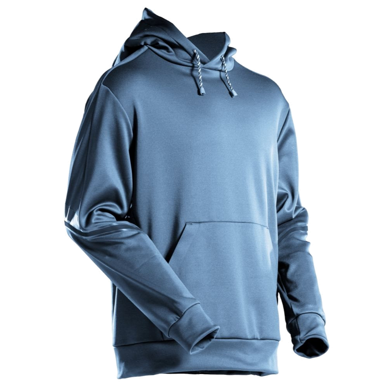 Mascot Customized Fleece Hoodie (Steenblauw) 1