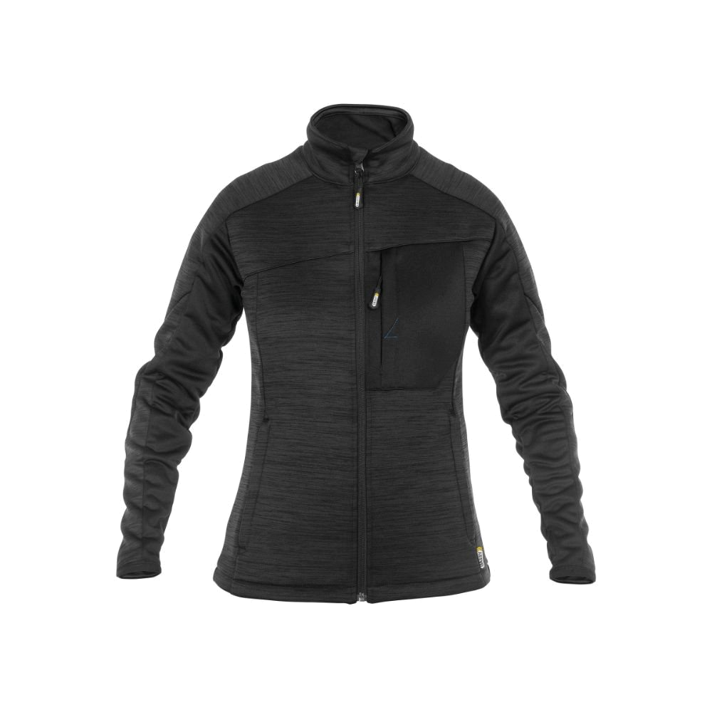 Dassy Convex Midlayer vest dames (Zwart) 1
